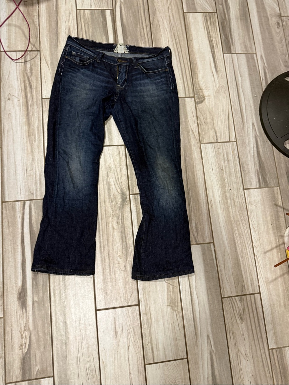 Lucky Brand Dark Indigo Bootcut Jeans. Womenâs Size 8. Waist 29 inches.